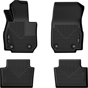 Mazda CX-30 Floor Mats - Front + Rear - Husky Liners - Weatherbeater - Black - `20-`25 Mazda CX-30 Floor Mats - Front + Rear - Husky Liners - Weatherbeater - Black - `20-`25